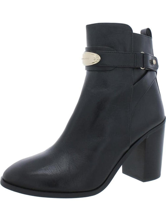 Womens Almond toe Side zipper Ankle Boots