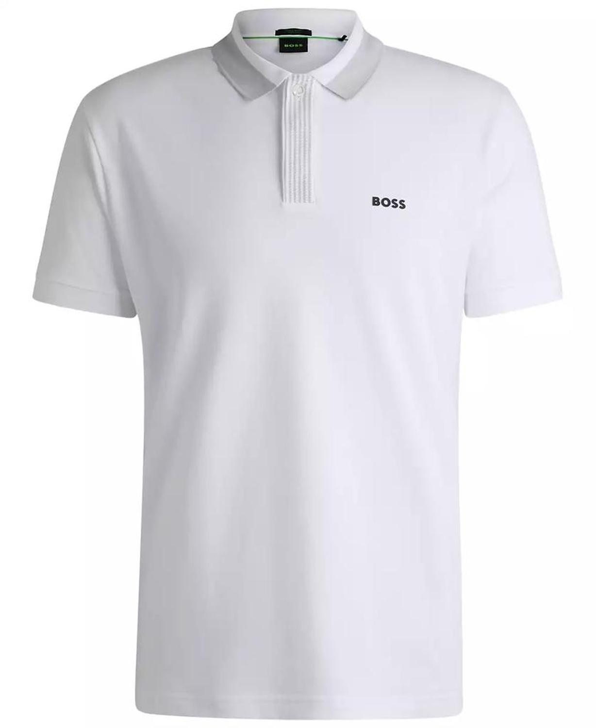 Men's Contrast Logo Polo Shirt
