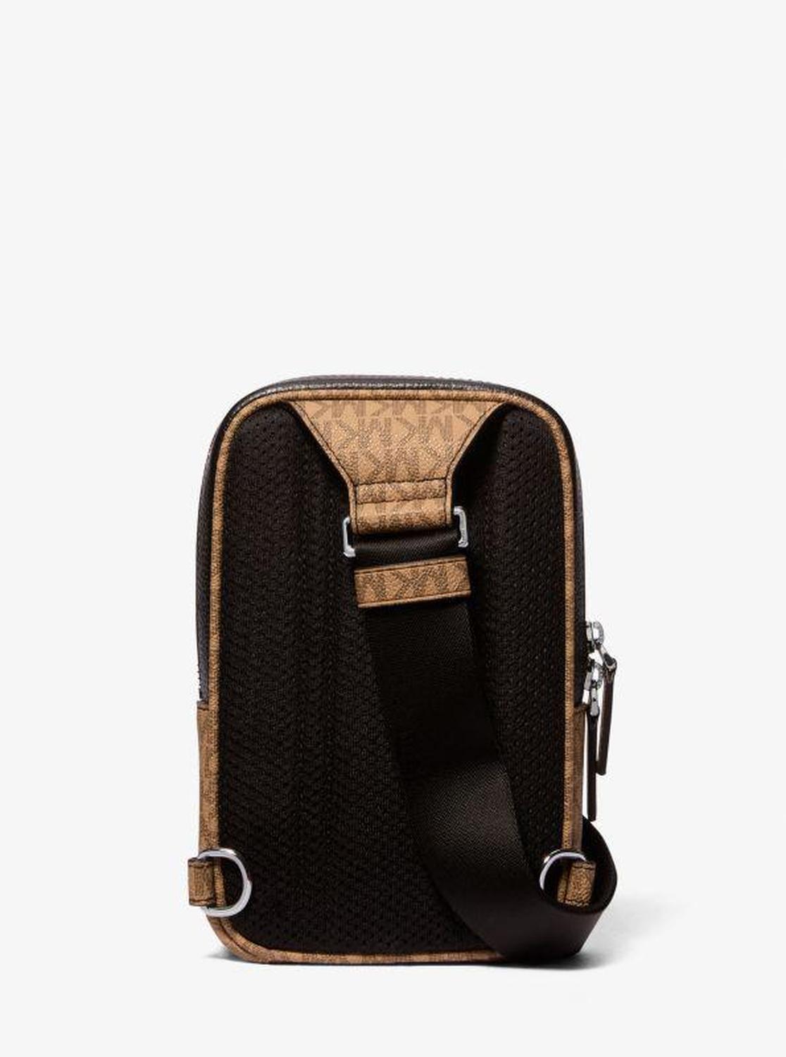 Cooper Leather and Logo Sling Pack