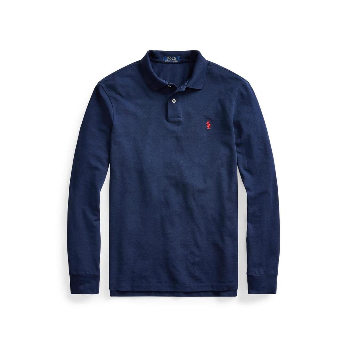 Classic Fit Long-Sleeve Polo