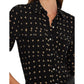 Geo-Print Stretch Jersey Shirt