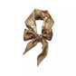 Stacked Tabby Bags Print Silk Skinny Scarf