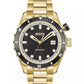 Men's Bossmatic Ionic Gold-Plated Stainless-Steel Watch, 42mm