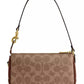 Plaza Mini Signature Canvas Shoulder Bag 18