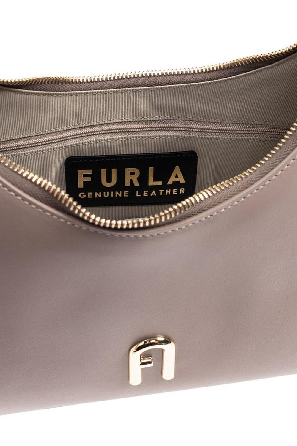 Furla Diamante Logo Plaque Shoulder Bag
