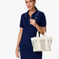 Kip Perforated Leather Small Tote