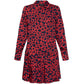 Kate Spade Heart Print Pleated Dress