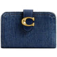 Washed Denim Tabby Wallet