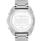 Men's Charter Silver Tone Stainless-Steel Bracelet Watch, 39mm