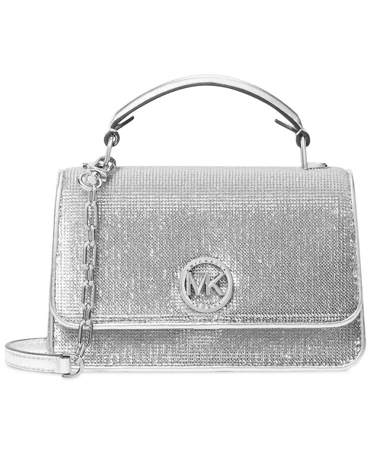 Delancey Mini East West Top Handle Chain Crossbody