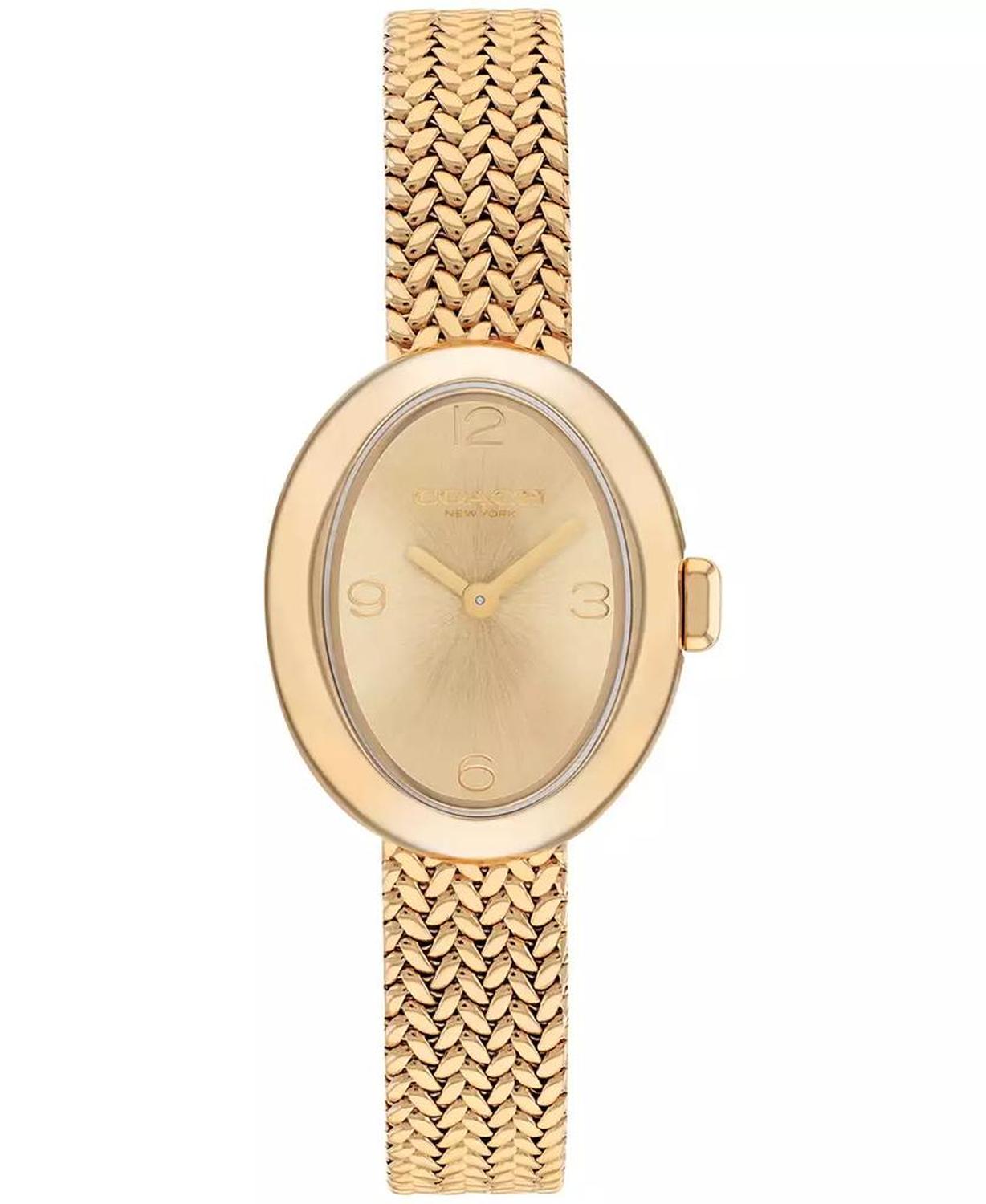 Women's Sammy Gold Tone Stainless Steel Mesh Bracelet Watch, 22.5mm