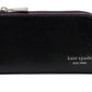 Devin Glitter Edge Shiny Saffiano Small Slim Bifold Wallet