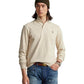 Classic Fit Mesh Long-Sleeve Polo Shirt