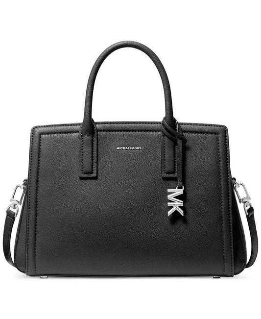 Laila Medium Leather Satchel