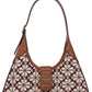 Kate Spade Flower Jacquard Zipped Shoulder Bag
