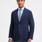 Men's Classic-Fit Stretch Midnight Herringbone Knit Sport Coat