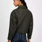 MICHAEL Women's Reversible Bomber Barn Jacket