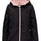 Michael Kors Toddler & Little Girls Fleece-Lined Full-Zip Hooded Rain Jacket
