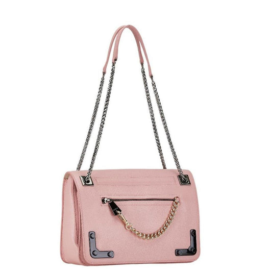 Leather Handbag Shoulder Bag (Pre-Owned)