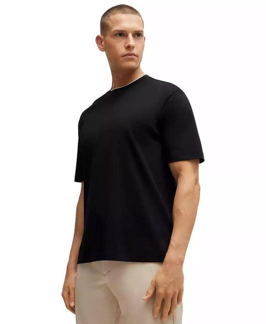 Men's Logo Collar Relaxed-Fit T-Shirt