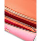 Morgan Ombre Saffiano Leather Flap Chain Wallet