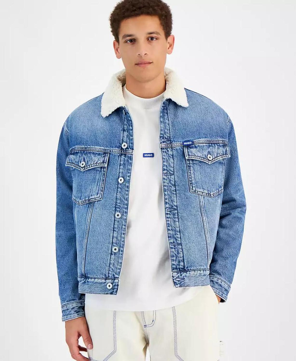 Men's Dex Sherpa-Lined Denim Jacket