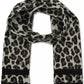 Women's Brushed Three Color Leopard Scarf
