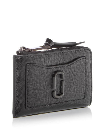 Utility Snapshot Leather Top Zip Multi Wallet