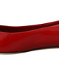 Dolce & Gabbana Red Suede Crystal Loafers - Exquisite Elegance