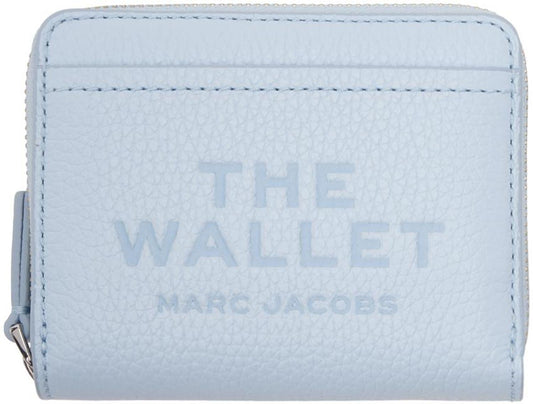 Blue 'The Leather Mini Compact' Wallet
