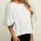 Suri Top In Macaroon Dot