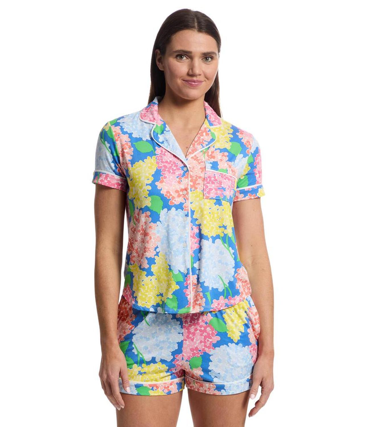 Short Sleeve Boxer PJ Set