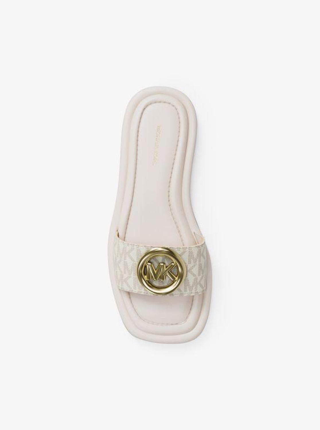 Milan Signature Logo Slide Sandal