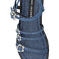 Marc Jacobs The Denim Daisy Gladiator Sandals