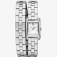 Mini Monroe Silver-Tone Double Wrap Watch