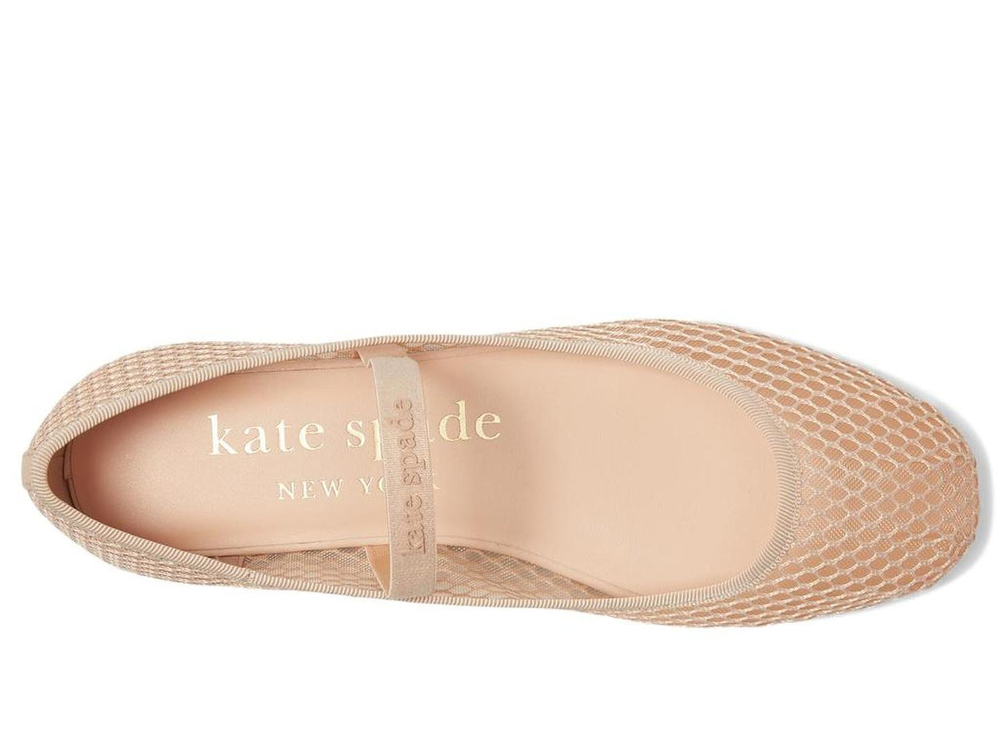 Riley Mesh Mary Jane Ballet Flats