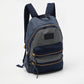 Marc By Marc Jacobs Two Tone Denim Double Zip Backpack