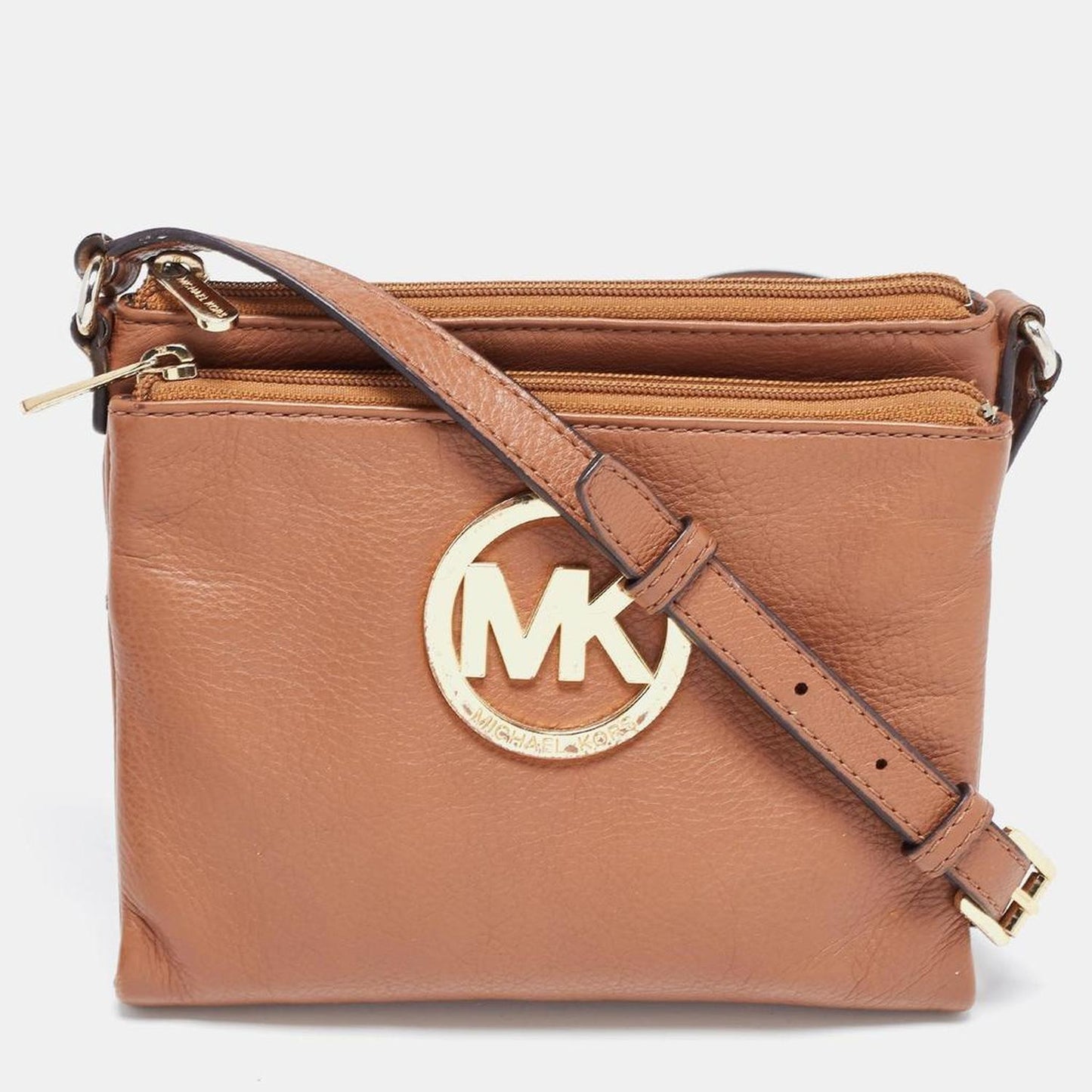 Michael Michael Kors Leather Crossbody Bag