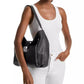 Extra Large Leather Hobo Shoulder Bag