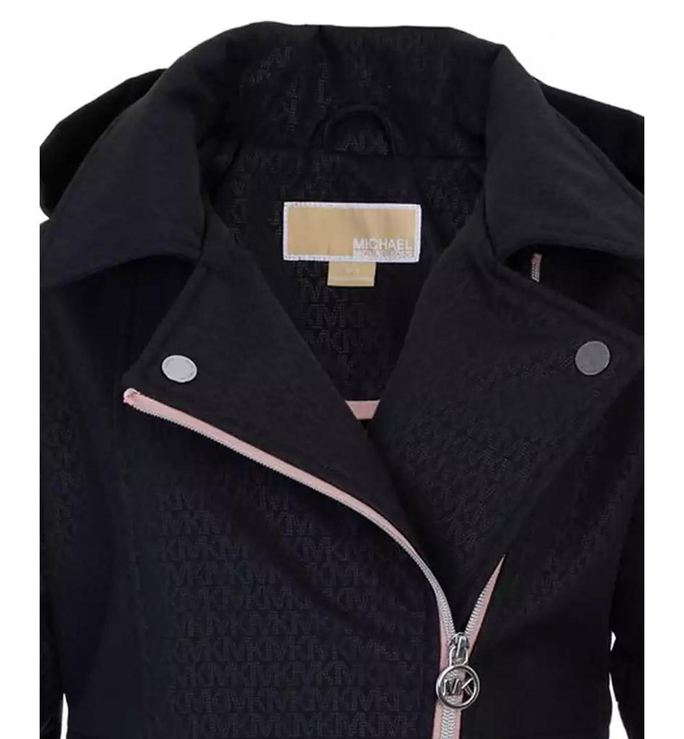 Toddler and Little Girls Asymmetric Zip Softshell Jacket