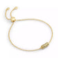 Signature Quilted Tube Slider Bracelet