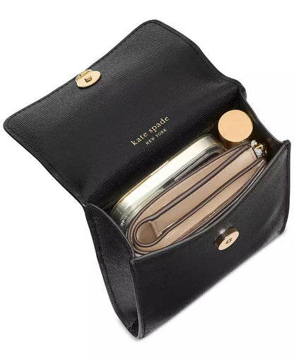 Serena Mini Leather Phone Crossbody Bag