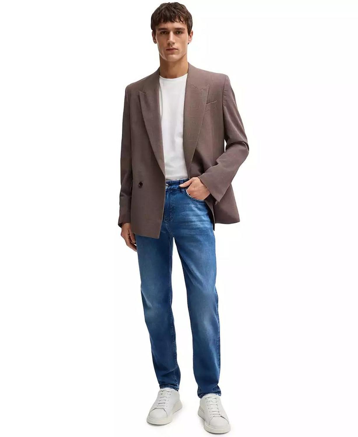 Men's Soft-Touch Denim Regular-Fit Jeans