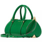 Spade Icon Small Leather Barrel Bag