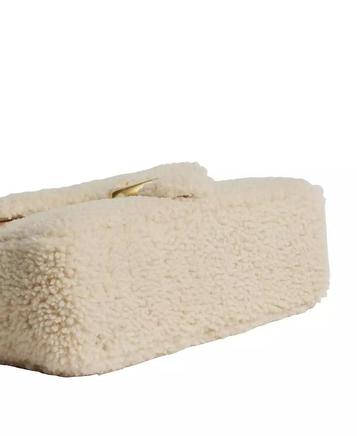 Tabby Medium Shearling Shoulder Bag 26