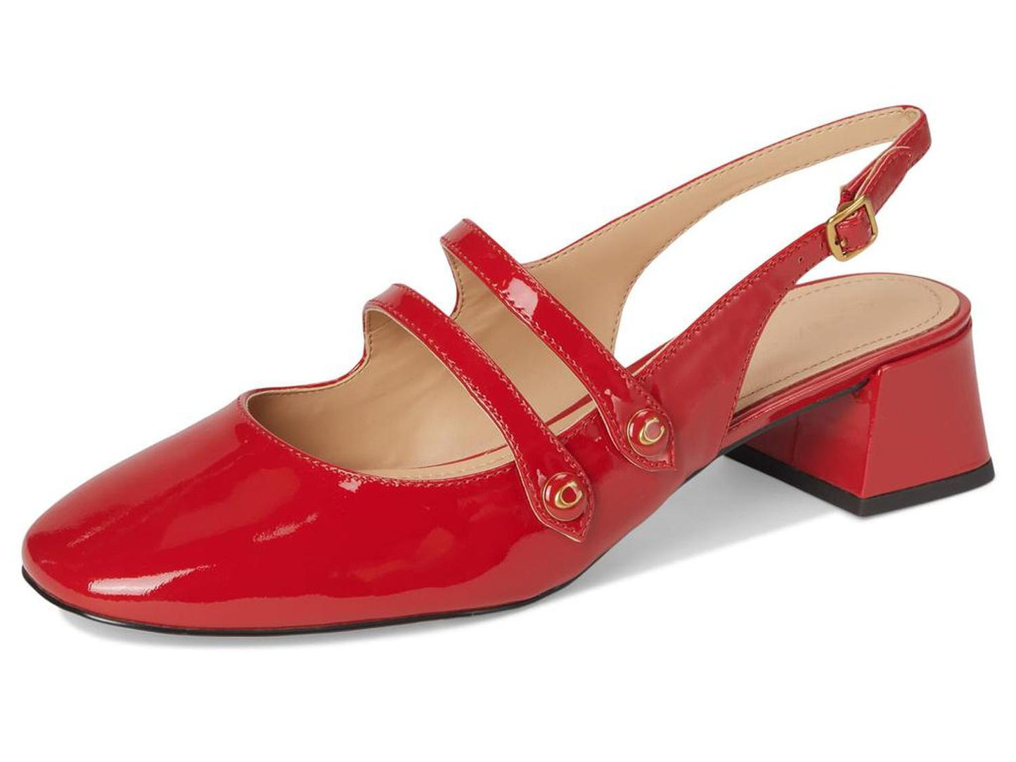 Winley Patent Leather Slingback Mary Jane