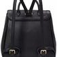 Knotted Pebbled Leather Backpack