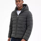 Men's Dressy Hooded Stretch Packable Jacket