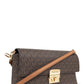 Michael Michael Kors Addie Medium Signature Logo Convertible Shoulder Bag