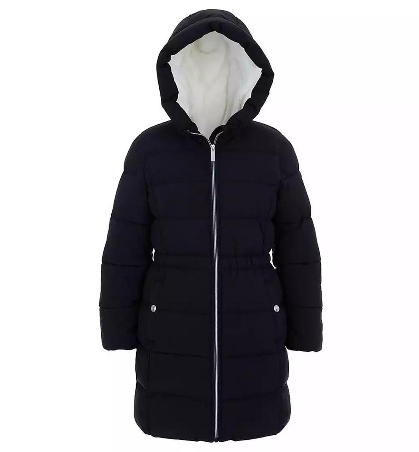 BCBG Toddler and Little Girls Walker Berber Lined Puffer Jacket